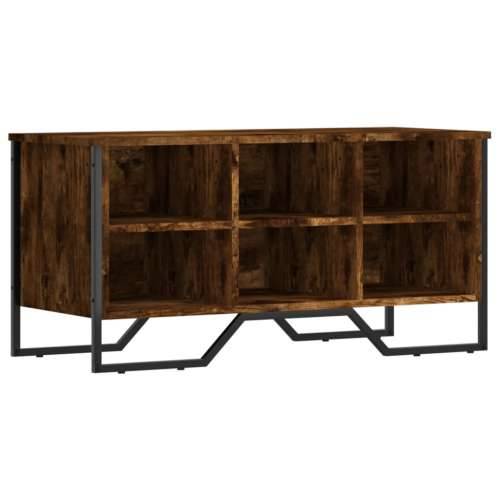 Ormarić za cipele boja hrasta 90x38x45,5 cm konstruirano drvo - Dimljeni hrast 1 45.5 cm Cijena