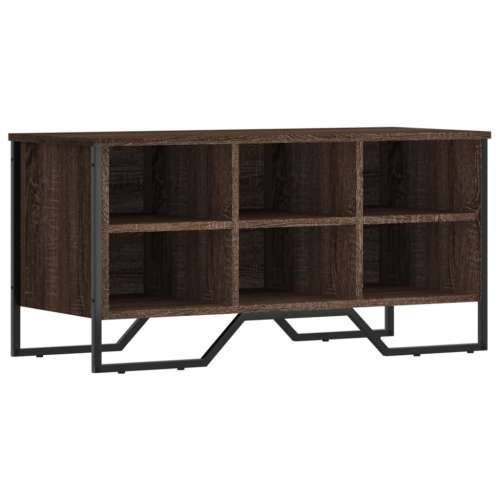 Ormarić za cipele boja hrasta 90x38x45,5 cm konstruirano drvo - Smeđi hrast 1 45.5 cm Cijena