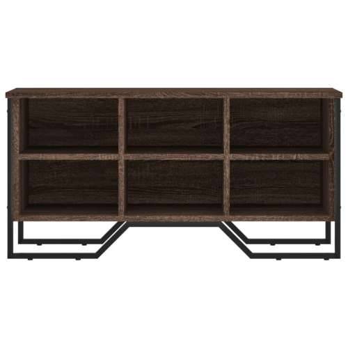 Ormarić za cipele boja hrasta 90x38x45,5 cm konstruirano drvo - Smeđi hrast 1 45.5 cm Cijena