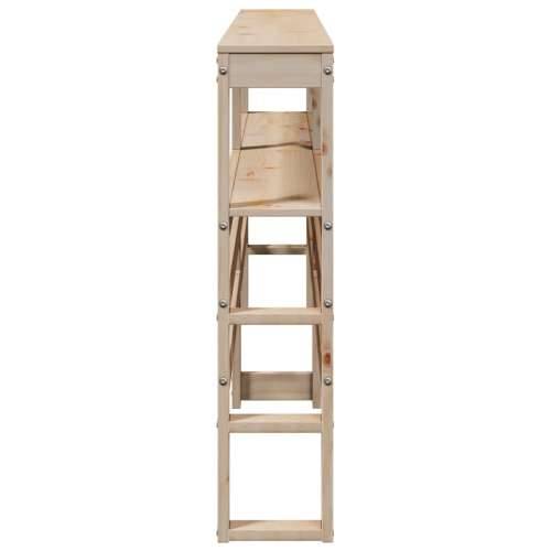Uzglavlje s policama 200 cm od masive borovine - Prirodna 206 x 19 x 82 cm 1 Cijena