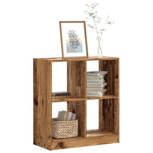 Regal za knjige boja staro drvo 68,5x32x75 cm konstruirano drvo - Staro drvo 1 75 cm 68.5 cm Cijena