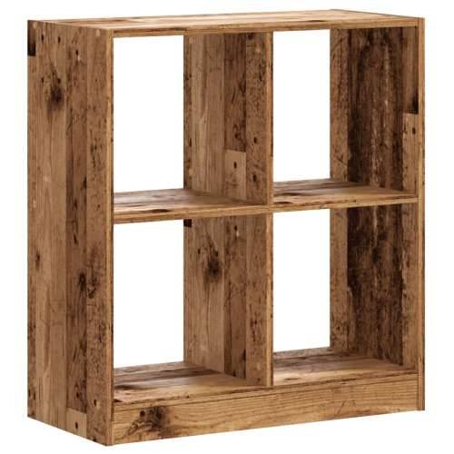 Regal za knjige boja staro drvo 68,5x32x75 cm konstruirano drvo - Staro drvo 1 75 cm 68.5 cm Cijena