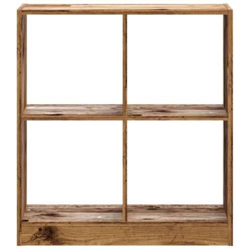 Regal za knjige boja staro drvo 68,5x32x75 cm konstruirano drvo - Staro drvo 1 75 cm 68.5 cm Cijena