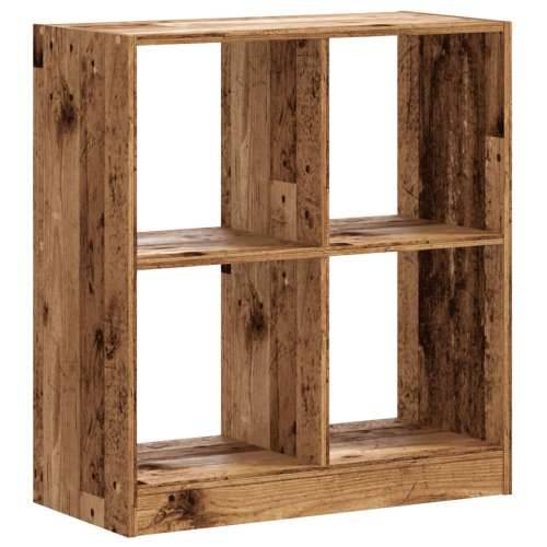 Regal za knjige boja staro drvo 68,5x32x75 cm konstruirano drvo - Staro drvo 1 75 cm 68.5 cm Cijena