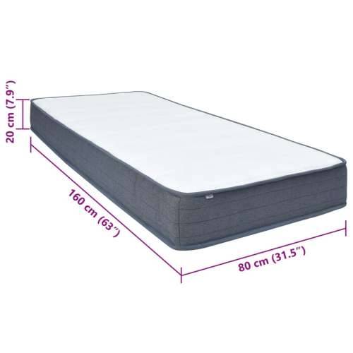 Madrac box spring 160 x 80 x 20 cm od tkanine - 80 x 160 cm 1 Cijena