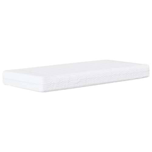 Madrac od pjene bijeli 100x210 cm tvrdoća H2 H3 - 100 x 210 cm 1 Cijena