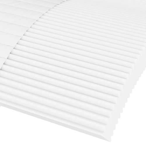 Madrac od pjene bijeli 200 x 220 cm tvrdoća H2 H3 - 200 x 220 cm 1 Cijena
