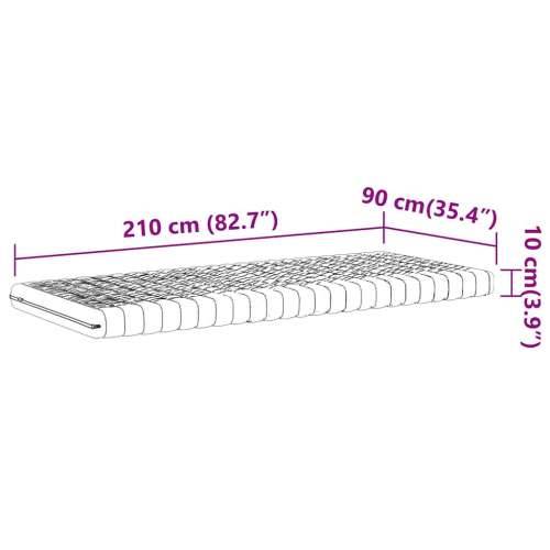 Madrac od pjene bijeli 90x210 cm 7 zona tvrdoća 20 ILD - 90 x 210 cm 1 Cijena