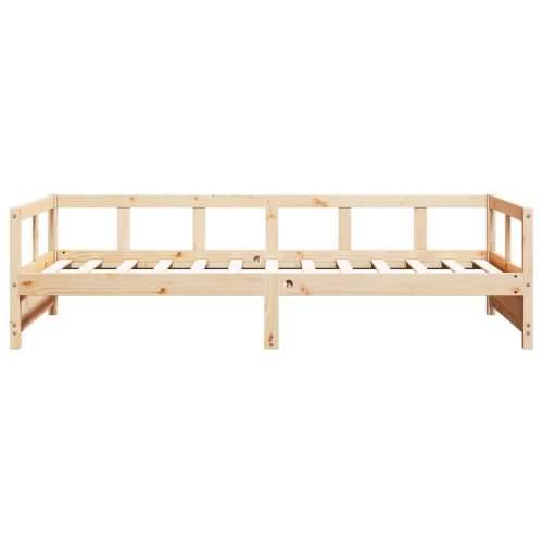 Dnevni krevet prirodni 90 x 190 cm od masivne borovine Prirodna 90 x 190 cm Ne Cijena