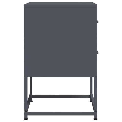 Noćni ormarići 2 kom antracit 36 x 39 x 60,5 cm čelični Antracit 2 Cijena
