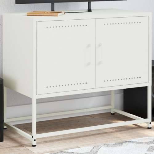 TV ormarić crni 68,5 x 39 x 60,5 cm bijeli - Bijela 1 Cijena