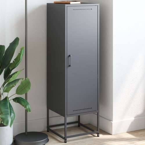 Visoka komoda antracit 36x39x123 cm čelična Antracit 1 Cijena