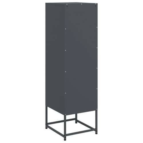Visoka komoda antracit 36x39x123 cm čelična Antracit 1 Cijena