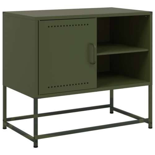 TV ormarić boja senfa 100,5 x 39 x 60,5 cm čelični - Žuta 1 Cijena