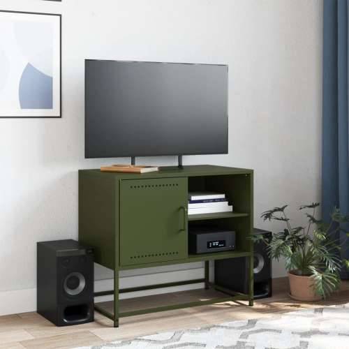 TV ormarić boja senfa 100,5 x 39 x 60,5 cm čelični - Žuta 1 Cijena