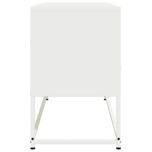 TV ormarić bijeli 100,5 x 39 x 60,5 cm čelični Bijela 1 Cijena