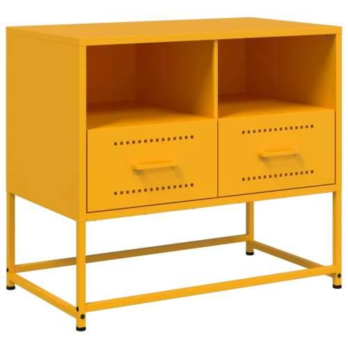 TV ormarić boja senfa 68x39x60,5 cm čelični - Žuta 1 Cijena