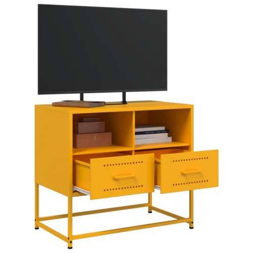 TV ormarić boja senfa 68x39x60,5 cm čelični - Žuta 1 Cijena