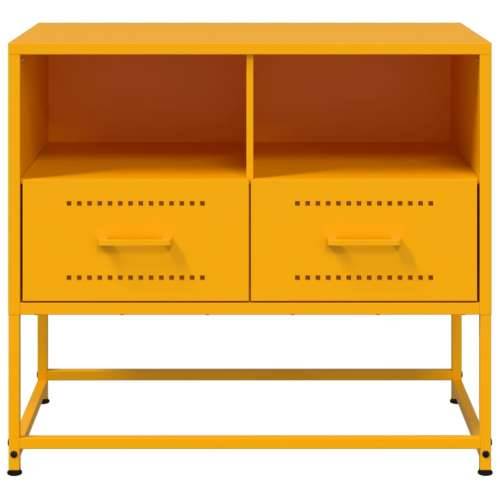 TV ormarić boja senfa 68x39x60,5 cm čelični - Žuta 1 Cijena
