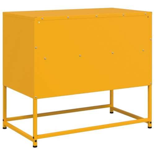 TV ormarić boja senfa 68x39x60,5 cm čelični - Žuta 1 Cijena