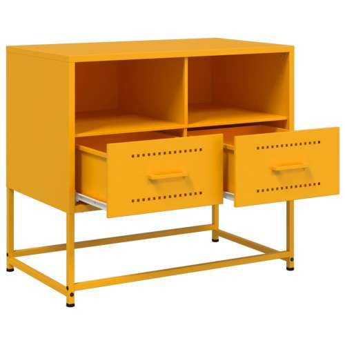 TV ormarić boja senfa 68x39x60,5 cm čelični - Žuta 1 Cijena