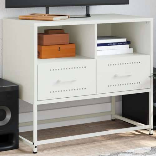 TV ormarić crni 68x39x60,5 cm bijeli - Bijela 1 Cijena