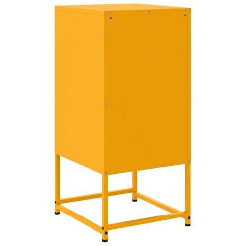 Noćni ormarići 2 kom boje senfa 36x39x78 cm čelični Žuta 2 Cijena