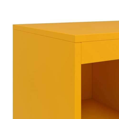 Komoda boja senfa 100,5x39x107 cm čelični - Žuta 1 Cijena