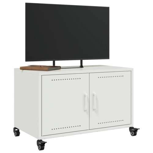 TV ormarić bijeli 68 x 39 x 43,5 cm čelik Bijela 1 Cijena