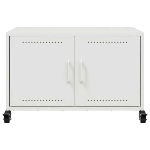TV ormarić bijeli 68 x 39 x 43,5 cm čelik Bijela 1 Cijena