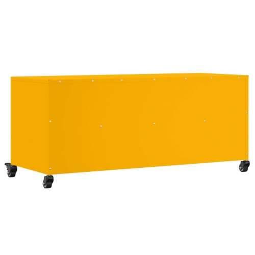 TV ormarić boja senfa 100,5x39x43,5 cm čelični - Žuta 1 Cijena