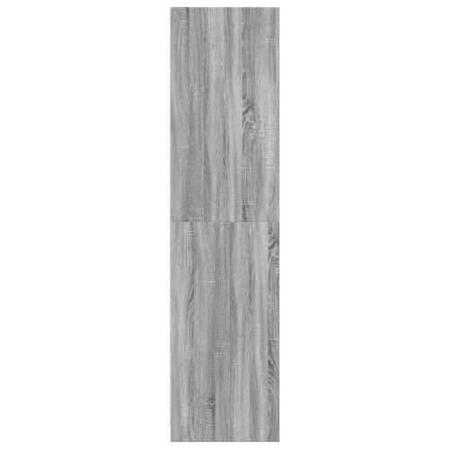 Ormar boja hrasta sonome 100x50x200 cm od konstruiranog drva - Sivi hrast sonoma 100 x 50 x 200 cm 1 2 police Cijena