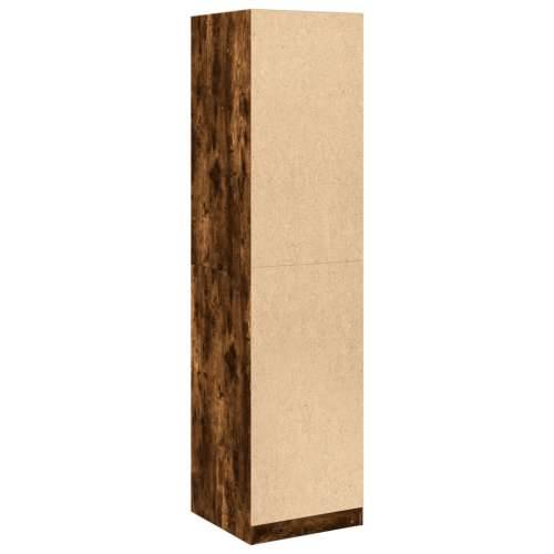 Ormar boja dimljenog hrasta 50x50x200 cm od konstruiranog drva - Dimljeni hrast 50 x 50 x 200 cm 1 1 polica Cijena