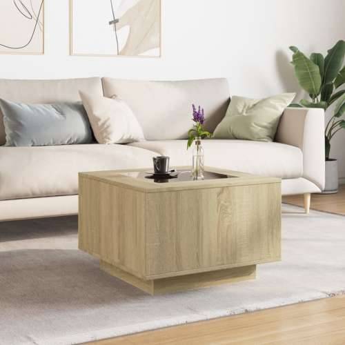 Stolić za kavu LED boja hrasta 60x60x40 cm konstruirano drvo sonoma hrast 60 x 60 x 40 cm 1 Cijena