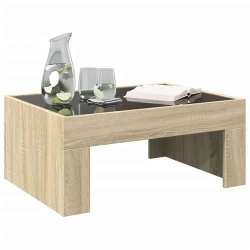 Stolić s beskonačnim LED svjetlima boja hrasta 70x50x30 cm - sonoma hrast 1 70 cm 50 cm Cijena