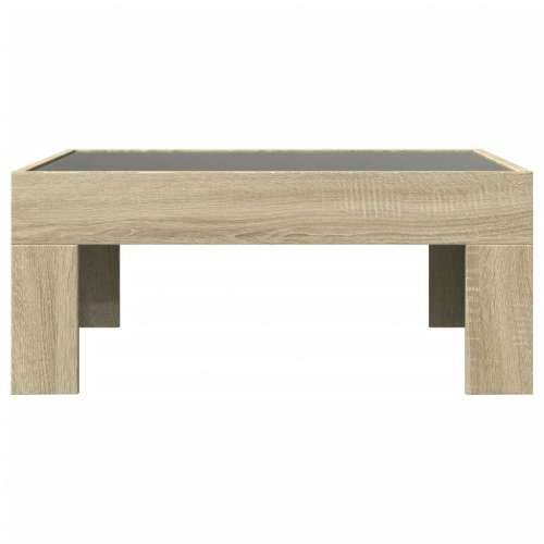 Stolić s beskonačnim LED svjetlima boja hrasta 70x50x30 cm - sonoma hrast 1 70 cm 50 cm Cijena