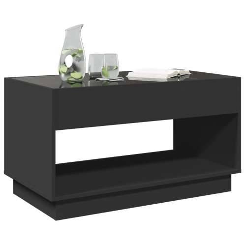 Stolić za kavu s beskonačnim LED svjetlima crni 90x50x50 cm Crna 1 90 cm Cijena