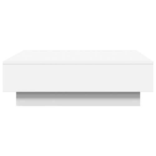 Stolić za kavu bijeli 90 x 90 x 28 cm od konstruiranog drva - Bijela 90 x 90 x 28 cm 1 Cijena