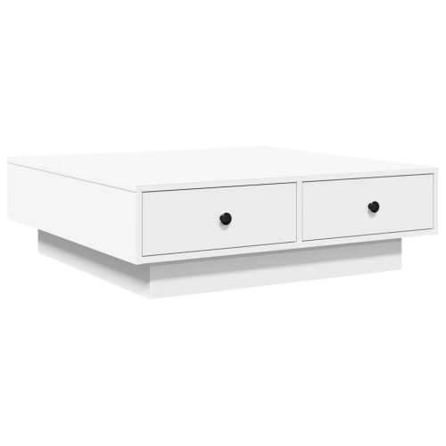 Stolić za kavu bijeli 90 x 90 x 28 cm od konstruiranog drva - Bijela 90 x 90 x 28 cm 1 Cijena