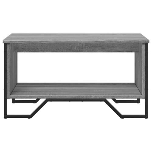 Stolić za kavu boja hrasta 75x51x40 cm konstruirano drvo - Sivi hrast sonoma 1 75 cm Cijena