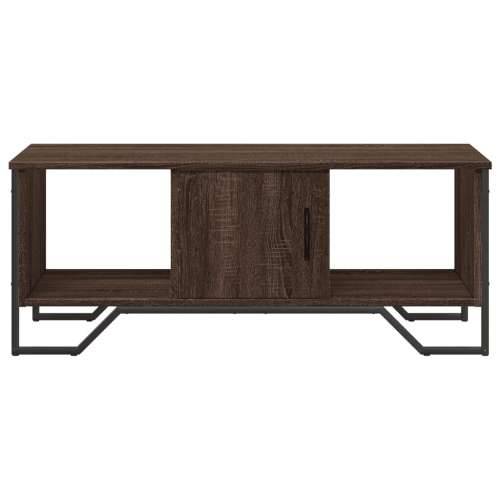 Stolić za kavu smeđa boja hrasta 100x51x40 cm konstruirano drvo - Smeđi hrast 1 Cijena