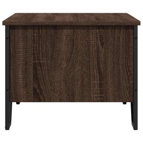 Stolić za kavu smeđa boja hrasta 100x51x40 cm konstruirano drvo - Smeđi hrast 1 Cijena