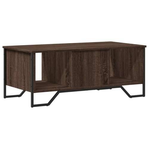 Stolić za kavu smeđa boja hrasta 100x51x40 cm konstruirano drvo - Smeđi hrast 1 Cijena