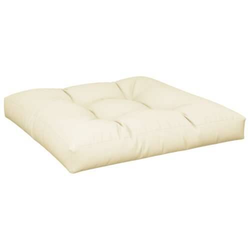 Jastuk za palete krem 70 x 70 x 12 cm od tkanine - Krema 70 x 70 x 12 cm 1 Cijena