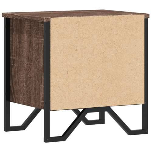 Noćni ormarići 2 kom boja smeđeg hrasta 40x30x40 cm drveni - Smeđi hrast 2 Cijena