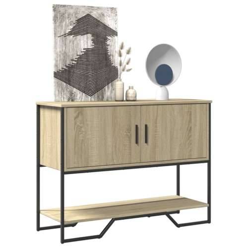 Konzolni stol boja hrasta 100 x 35 x 74,5 cm konstruirano drvo - sonoma hrast 1 Cijena