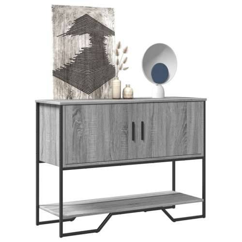 Konzolni stol boja hrasta 100 x 35 x 74,5 cm konstruirano drvo - Sivi hrast sonoma 1 Cijena