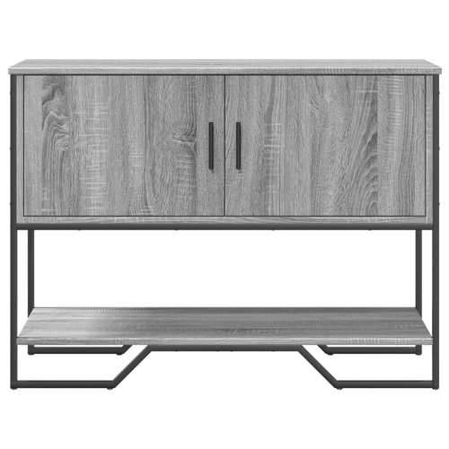 Konzolni stol boja hrasta 100 x 35 x 74,5 cm konstruirano drvo - Sivi hrast sonoma 1 Cijena