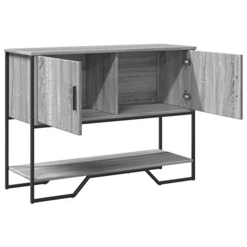 Konzolni stol boja hrasta 100 x 35 x 74,5 cm konstruirano drvo - Sivi hrast sonoma 1 Cijena