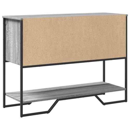 Konzolni stol boja hrasta 100 x 35 x 74,5 cm konstruirano drvo - Sivi hrast sonoma 1 Cijena